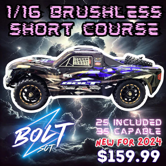 IMEX: Bolt 1/16th Brushless RTR 2.4GHz 4WD Short Course