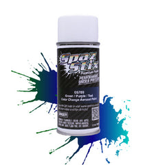 Spaz Stix: Polycarbonate Aerosol Paint, 3.5oz Can (Multiple Colors Available)