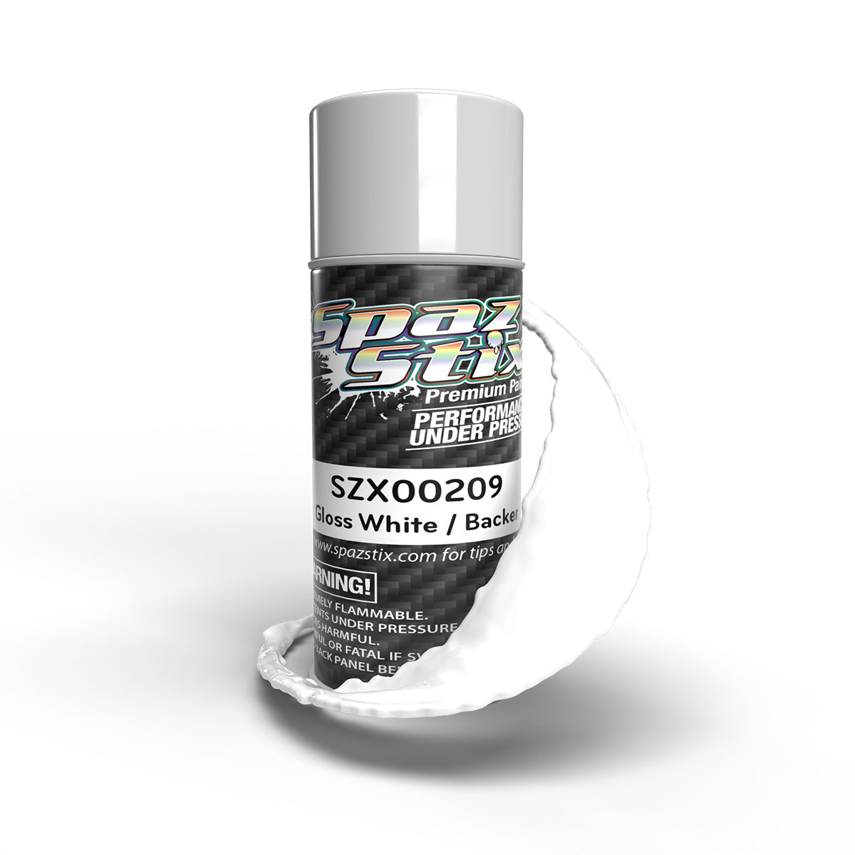 Spaz Stix: Polycarbonate Aerosol Paint, 3.5oz Can (Multiple Colors Available)