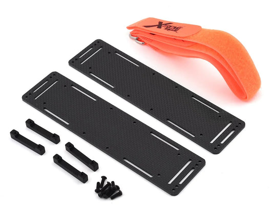 Xtreme Racing Traxxas X-Maxx V2 2.5mm Carbon Fiber Battery Trays (2) (XTR10671)