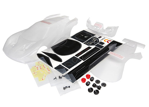 Traxxas Body, Ford GT® (clear, requires painting) (8311)