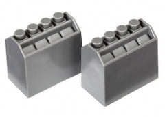 Traxxas Oil Bottles, Grey (2) (8424)