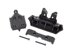 Traxxas Bumper, front/ skidplate, front/ tie bar mount, front/ 3x25 CS (2) (9535)