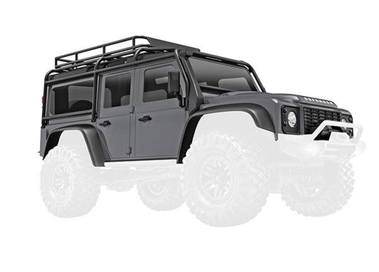 Traxxas Body, Land Rover® Defender®, (9712-SLVR)