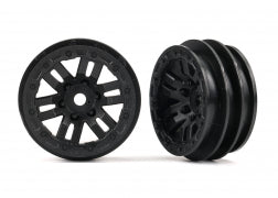 Traxxas Wheels, 1.0" (black) (2) (9768)