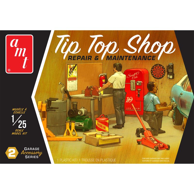 AMT 1/25 Garage Accessory Set #2 2T (AMTPP016M)