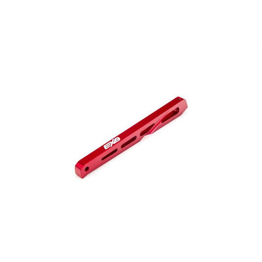 Arrma Rear Center Aluminum Chassis Brace, 120mm Red: EXB (ARA320568)