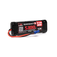 Dynamite 7.2V 5100mAh 6-Cell Speedpack2 Flat NiMH Battery: EC3 (DYNB2090EC)