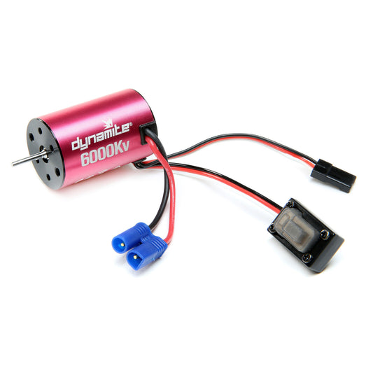 Dynamite Brushless Motor/ESC, 2n1 Combo, 6000Kv: Mini-T 2.0 (DYNS0501)