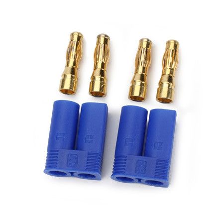 E-flite EC5 Device Connector, Male (2) (EFLAEC501)