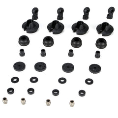 Losi Shock Plastics & Balls (4): 5IVE-T, MINI WRC (LOSB2855)