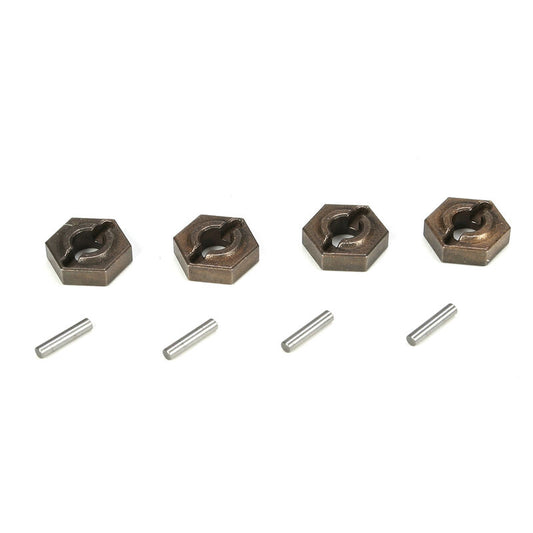 Losi Wheel Hex (4) with Pins: TEN-SCTE (LOSB3495)