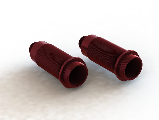 Arrma Aluminum Shock Body, 16x62mm Red (2) (ARA330702)