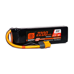 Spektrum 2200mAh 4S 14.8V Smart G2 LiPo 50C; IC3 (SPMX224S50)