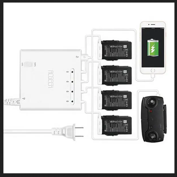 DJI Mavic Mini 6 in 1 Smart Battery Charger Hub