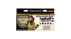 Testors Model Master 6 Color Paint Set, Military Figure (TES342302)