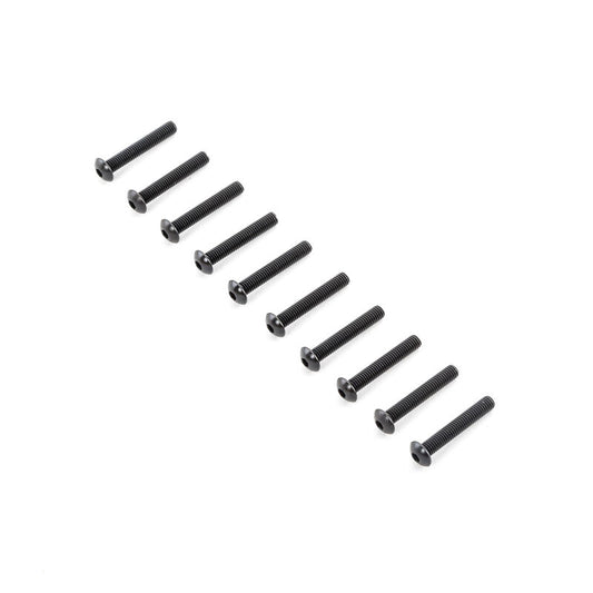 Losi Button Head Screws M5x30mm (10) (TLR255020)