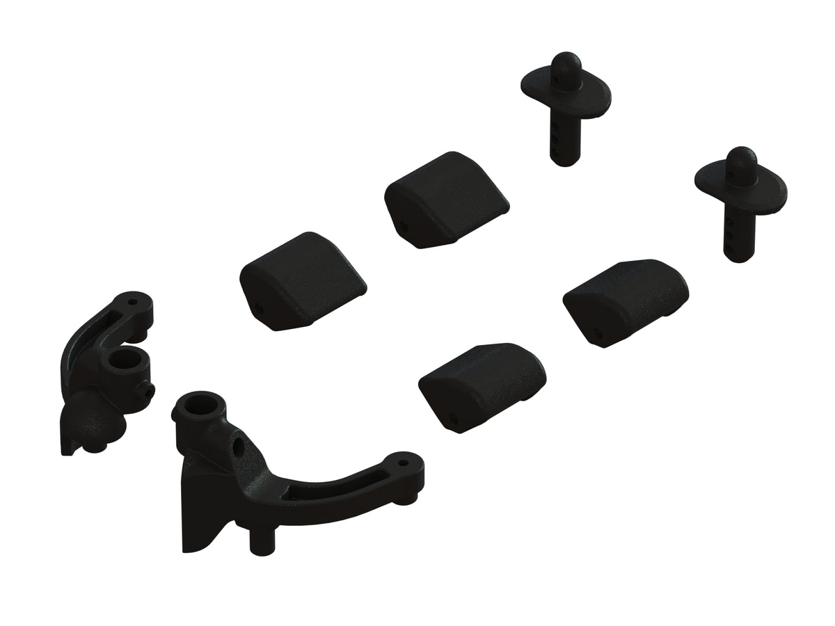 Arrma (AR320458) Front Body Mount Set (ARAC3496)