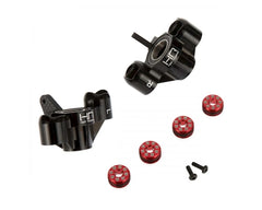 Hot Racing Kraton/Outcast Aluminum "HD Bearings" Axle Carriers (Black) (HRAAON21M01)