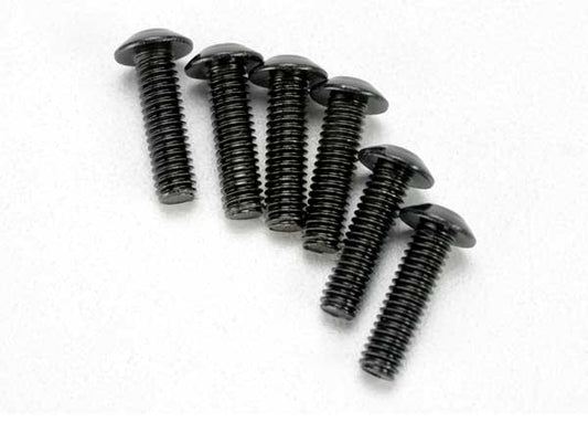 Traxxas Screws, 4x14mm Button-Head Machine (hex drive) (6) (3938)