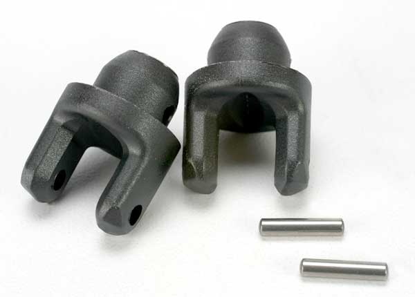 Traxxas Yokes, Stub Axle (2)/ Pins (2) (5453)