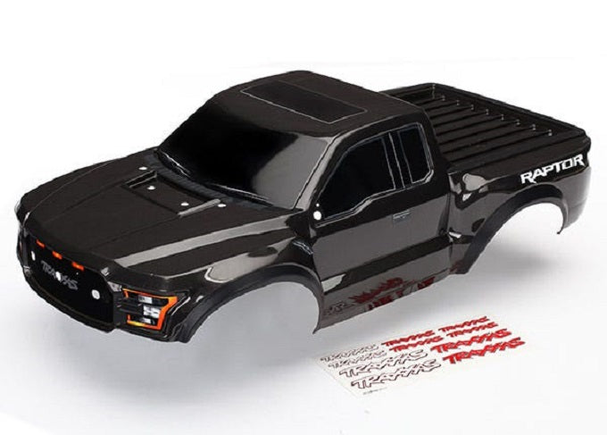 Traxxas Body, Ford Raptor®, Black (heavy duty)/ decals (5826A)