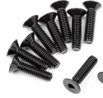 M4x12mm Flat Head Countersink Socket Screw