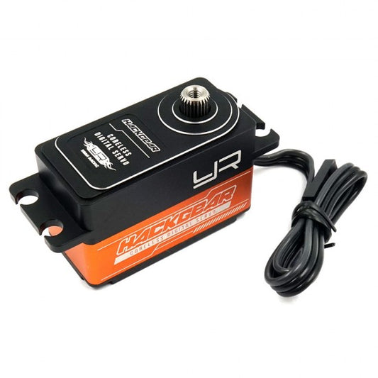 Yeah Racing Aluminum Case Low Profile Digital High-Speed Coreless Servo For 1/10 RC (Orange) (YE-0033OR)